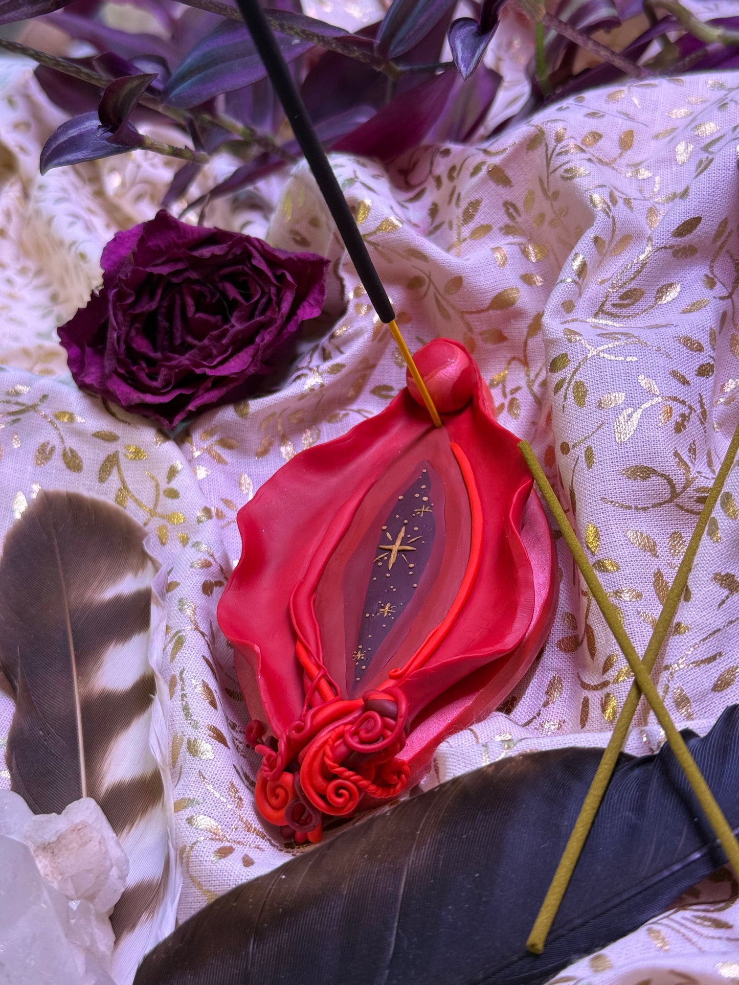 Bleeding Incense Burner
