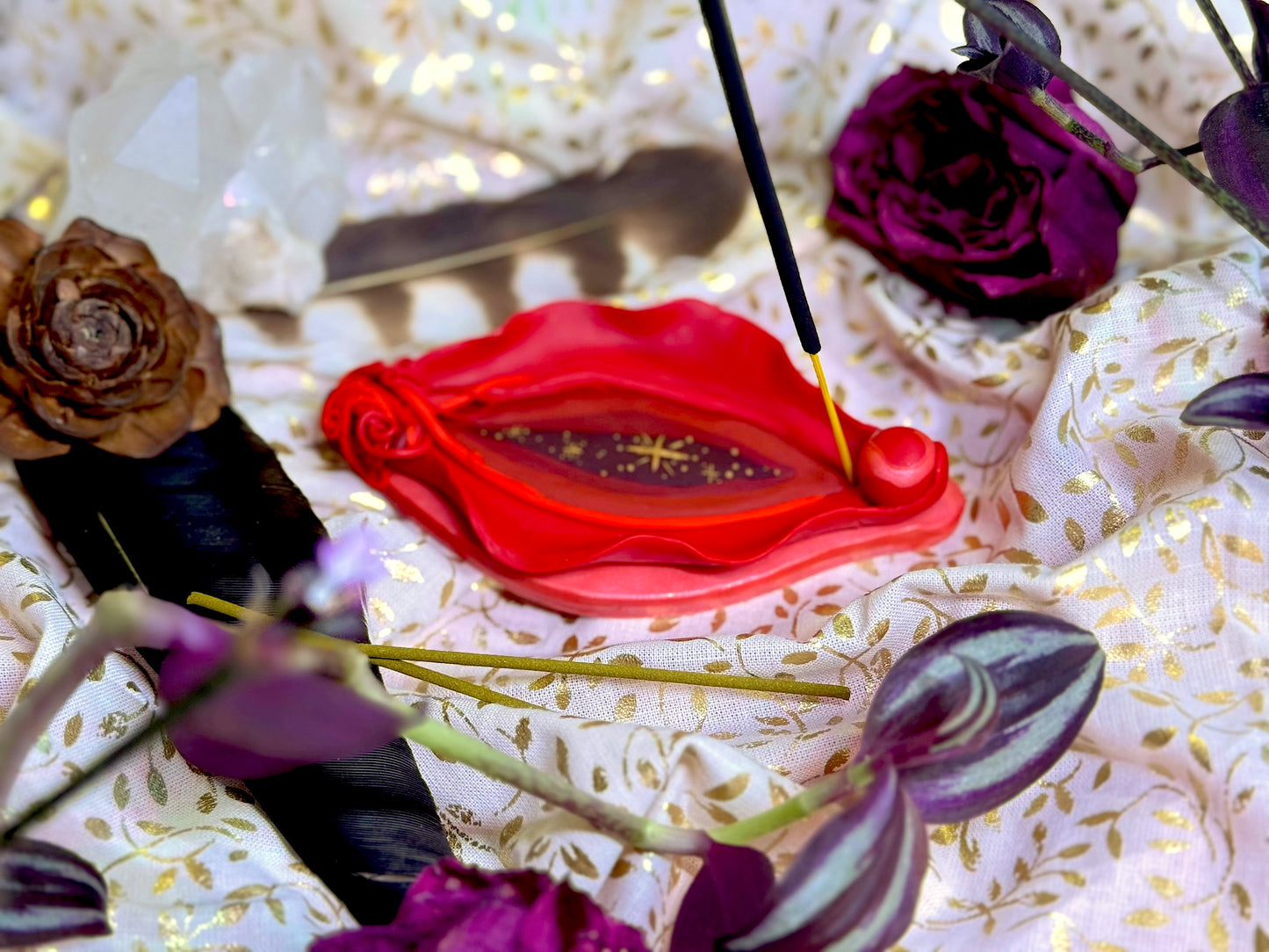 Bleeding Incense Burner