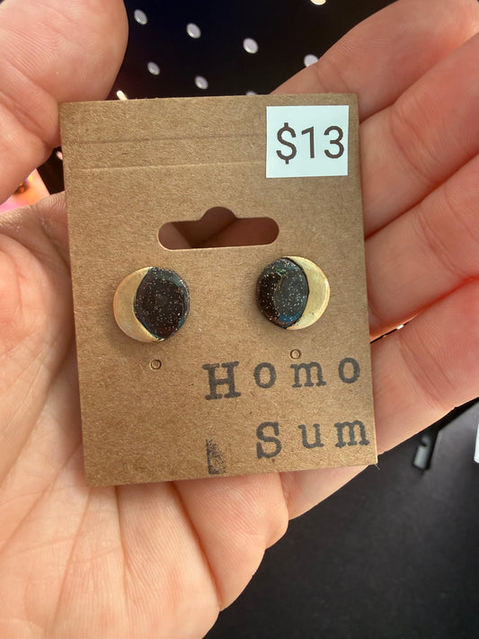 Half Moon Stud