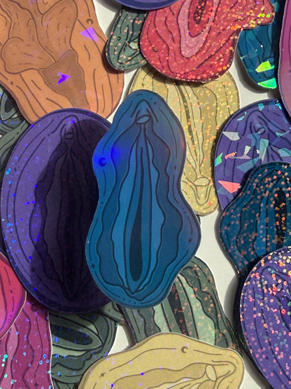 Vulva Waterbottle Stickers