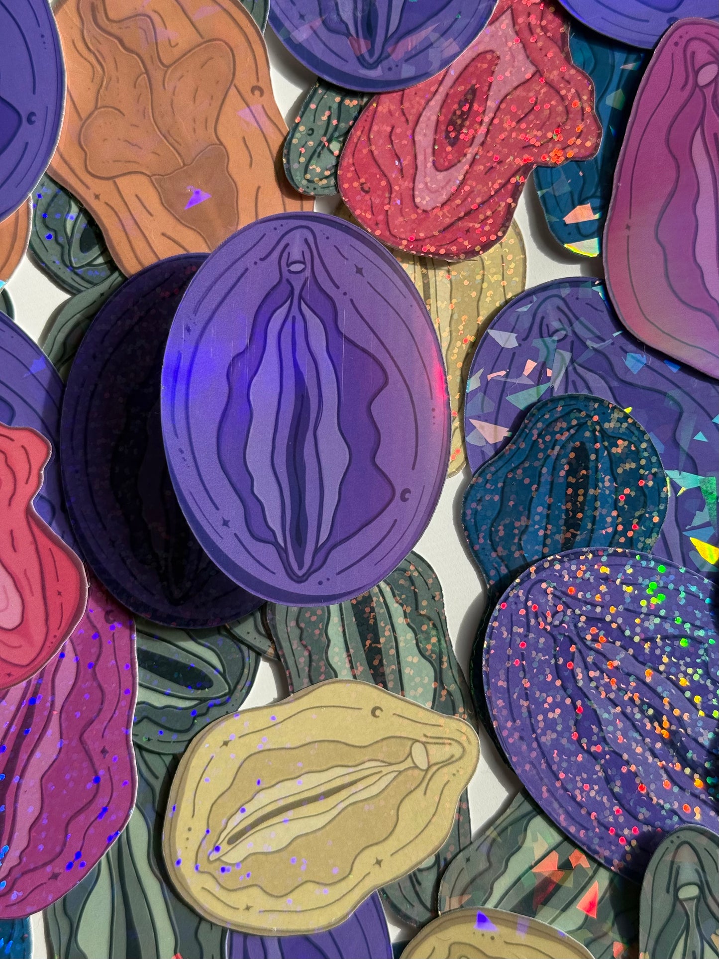 Vulva Waterbottle Stickers