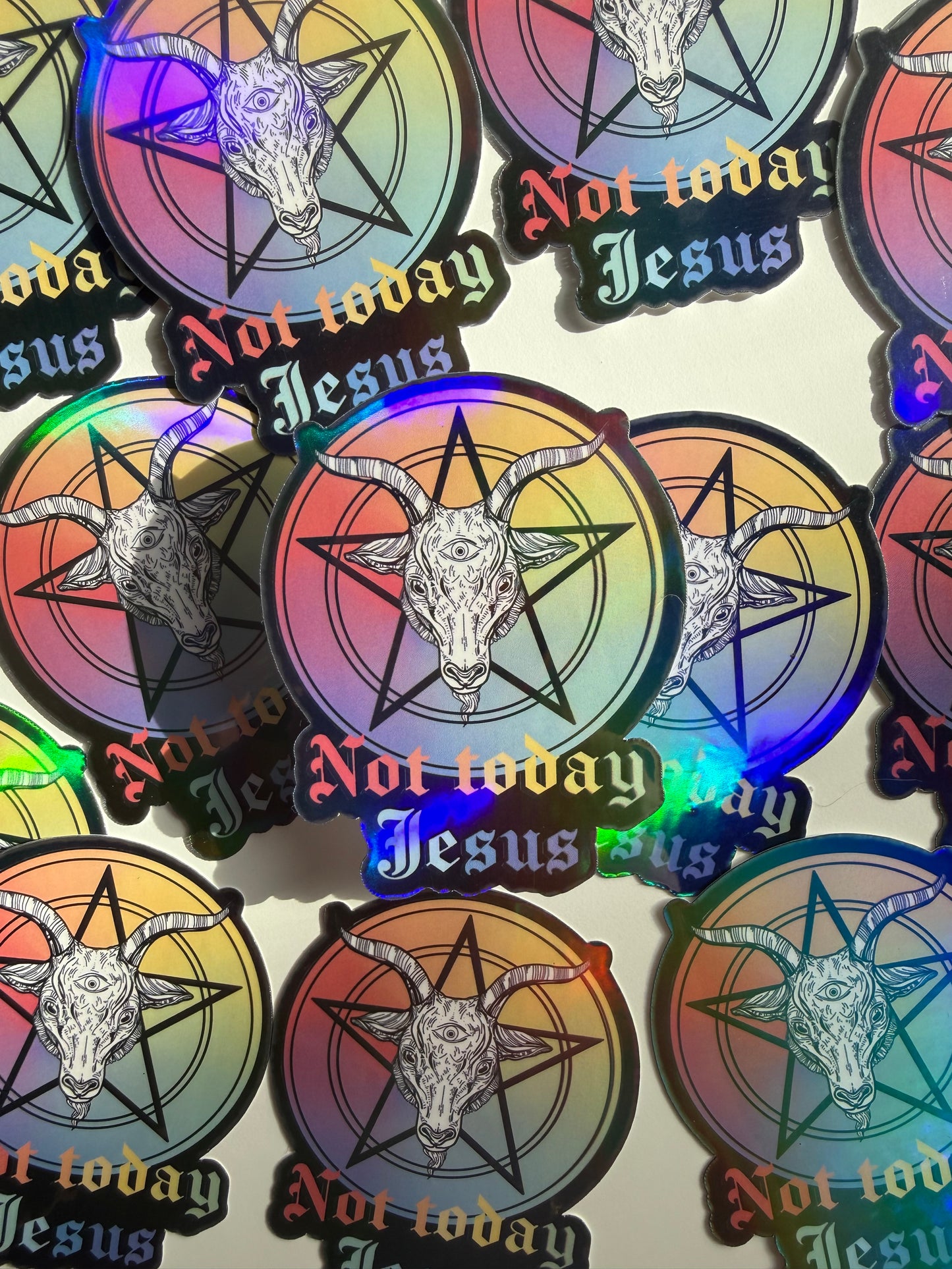Not Today Jesus