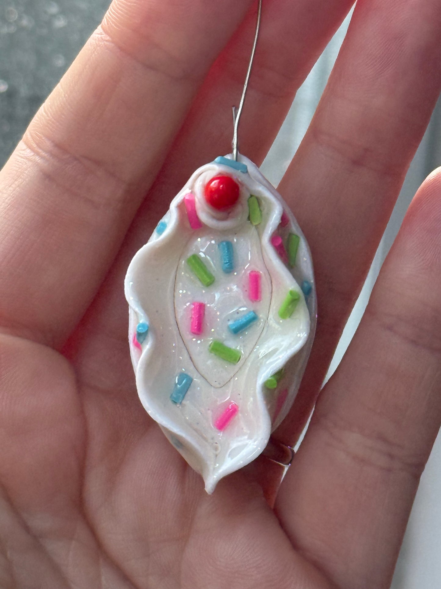 Birthday Cake Cunt Earrings