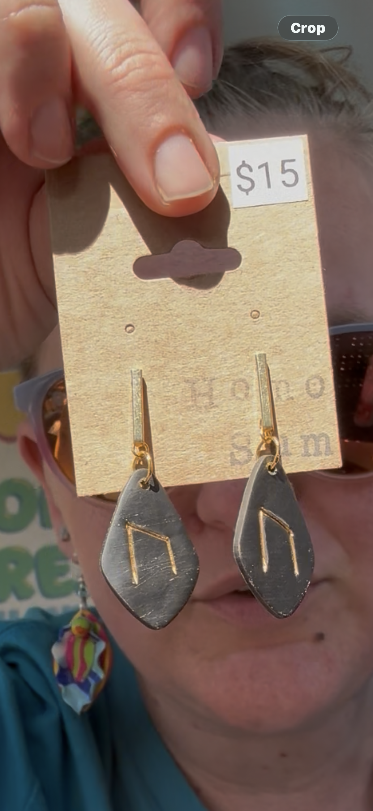 Elder Futhark Dangle Earrings