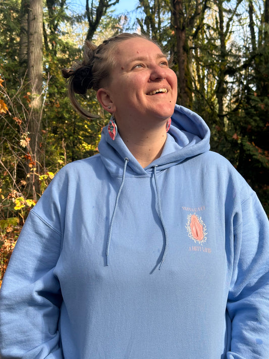 Vulva Is Not A Dirty Word Hoodie